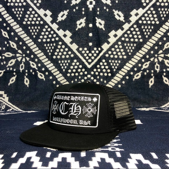 Chrome Hearts Other - Chrome Hearts ★ AUTHENTIC Bk / Bk Trucker Hat